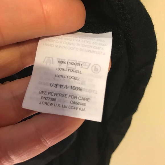 Madewell Black Short Sleeve Top Sz XS - Picture 6 of 8